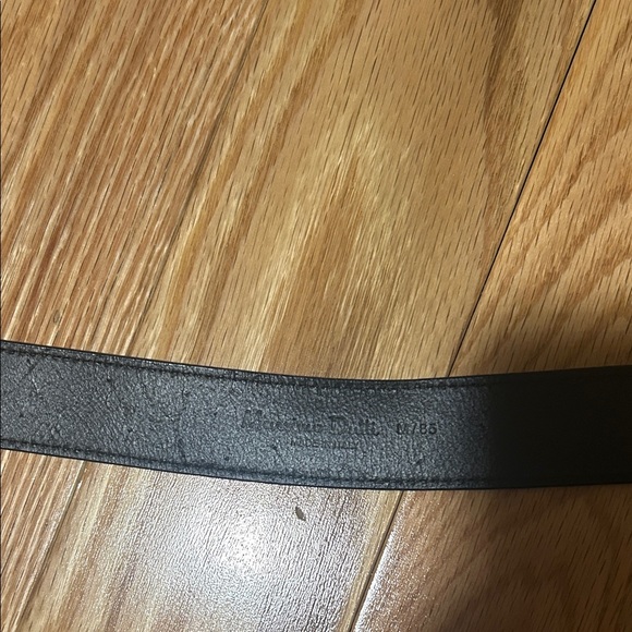 Massimo Dutti Black Belt with Ornate Buckle - Picture 3 of 3